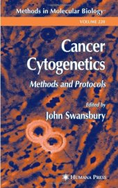 book Cancer Cytogenetics: Methods and Protocols