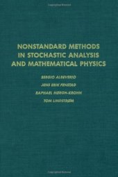 book Nonstandard methods in stochastic analysis and mathematical physics