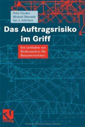 book Das Auftragsrisiko im Griff