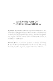 book A New History of the Irish in Australia