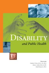 book Disability and Public Health