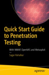 book Quick Start Guide to Penetration Testing: With NMAP, OpenVAS and Metasploit