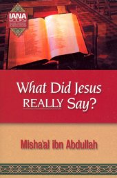 book What Did Jesus Really Say?