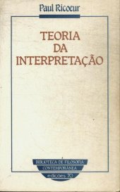 book Teoria da Interpretação