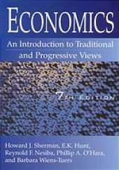 book Economics : an introduction to traditional and progressive views