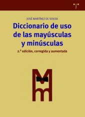 book Diccionario de Uso de las Mayúsculas y Minúsculas