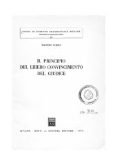 book Il principio del libero convincimento del giudice