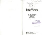 book InterViews: An Introduction to Qualitative Research Interviewing