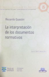 book La interpretación de los documentos normativos