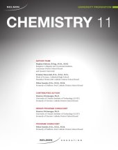 book Nelson chemistry 11 : university preparation