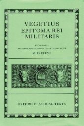 book Epitoma Rei Militaris, ed. M.D. Reeve