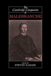 book The Cambridge Companion to Malebranche