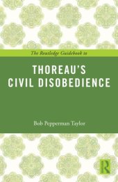 book The Routledge Guidebook to Thoreau’s Civil Disobedience