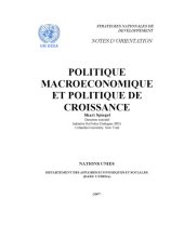 book Macroeconomie du Développement