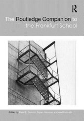 book The Routledge Companion to the Frankfurt School