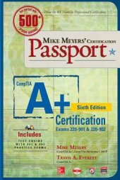 book Mike Meyers’ CompTIA A+ Certification Passport (Exams 220-901 & 220-902)