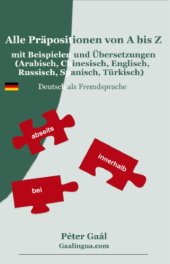 book Alle Präpositionen von A bis Z mit Beispielen und Übersetzungen