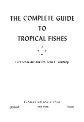 book The Complete Guide to Tropical Fishes