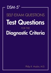 book DSM-5® Self-Exam Questions Test Questions for the Diagnostic Criteria