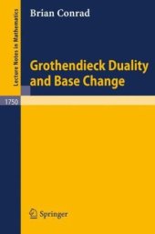 book Grothendieck duality and base charge