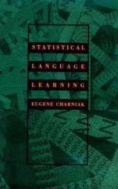 book Statistical Language Learning