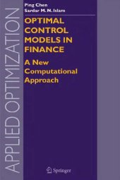 book Optimal Control Models in Finance: A New Computational Approach