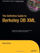 book The Definitive Guide to Berkeley DB XML