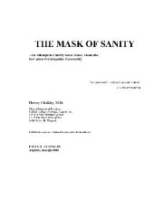 book The Mask of Sanity