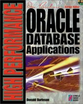 book High-Performance Oracle Database Applications