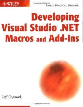 book Developing Visual Studio .NET Macros and Add-Ins