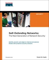 book Setf-Defending Networks: The Next Generation of network Security