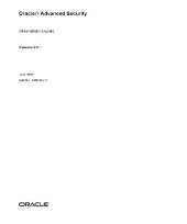 book Oracle Advanced Security Administrator's Guide