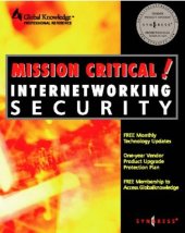 book Mission Critical Internet Security 