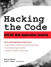 book Hacking the Code: ASP.NET Web Application Security
