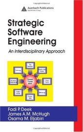 book Strategic Software Engineering: An Interdisciplinary Approach