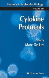 book Cytokine Protocols