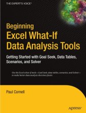 book Beginning Excel What-if Data Analysis Tools: Getting Started With Goal Seek, Data Tables, Scenarios, And Solver