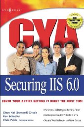 book CYA Securing IIS 6.0