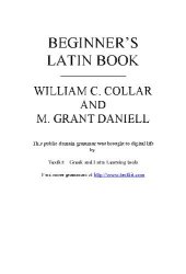 book Beginner's Latin Book