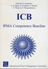 book ICB. IPMA Competence Baseline