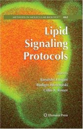 book Lipid Signaling Protocols