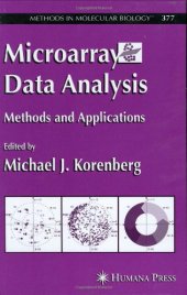 book Microarray Data Analysis: Methods and Applications