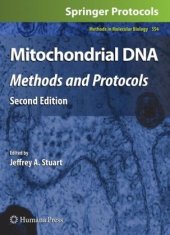 book Mitochondrial DNA: Methods and Protocols