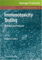 book Immunotoxicity Testing: Methods and Protocols