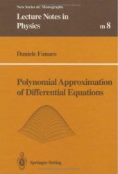 book Polynomial Approximation of Differential Equations