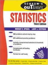 book Schaum's Outline of Statistics