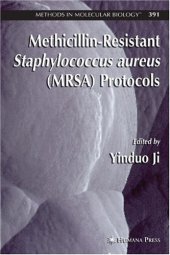 book Methicillin-Resistant Staphylococcus aureus (MRSA) Protocols