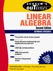 book Schaum's Outline of Theory and Problems of Linear Algebra (Schaum's Outlines)