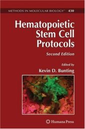 book Hematopoietic Stem Cell Protocols