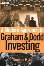 book A Modern Approach to Graham and Dodd Investing